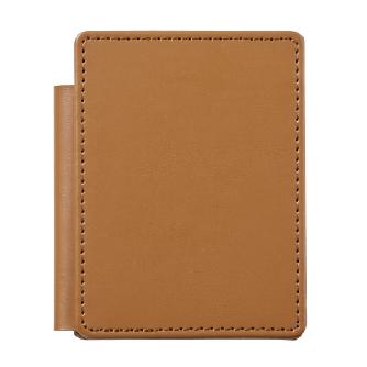 （株）キングジム レザフェスU スライドメモパッド A7 レザフェスＵ　スライドメモＰ　キャメル 9930LU-CA