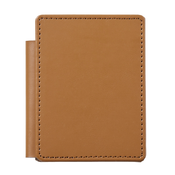 （株）キングジム レザフェスU スライドメモパッド A7 レザフェスＵ　スライドメモＰ　キャメル 9930LU-CA