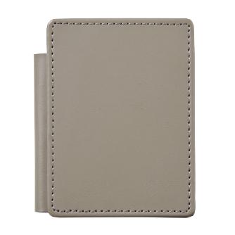 （株）キングジム レザフェスU スライドメモパッド A7 レザフェスＵ　スライドメモＰ　グレー 9930LU-GY