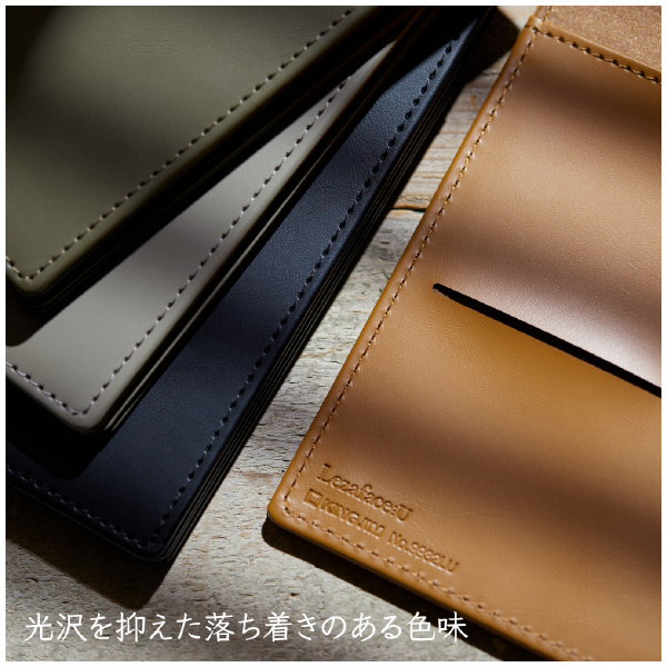 （株）キングジム レザフェスU スライドメモパッド A7 レザフェスＵ　スライドメモＰ　グレー 9930LU-GY