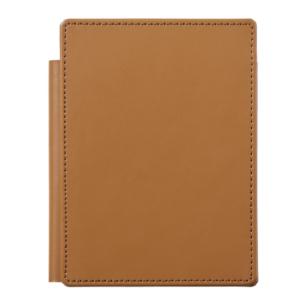 （株）キングジム レザフェスU スライドメモパッド A6 レザフェスＵ　スライドメモＰ　キャメル 9932LU-CA