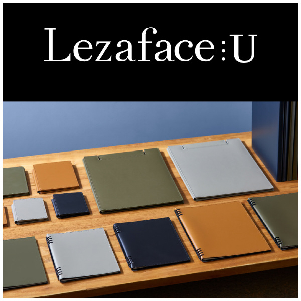 （株）キングジム レザフェスU スライドメモパッド A6 レザフェスＵ　スライドメモＰ　グレー 9932LU-GY