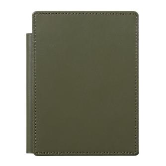 （株）キングジム レザフェスU スライドメモパッド A6 レザフェスＵ　スライドメモＰ　オリーブ 9932LU-OL