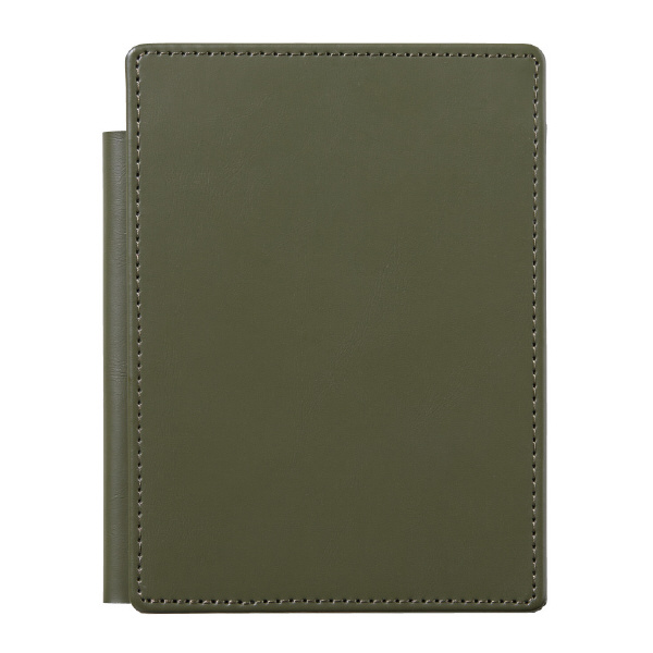 （株）キングジム レザフェスU スライドメモパッド A6 レザフェスＵ　スライドメモＰ　オリーブ 9932LU-OL