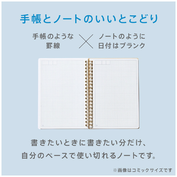 （株）キングジム ヒトトキノート コミックサイズ HN-CR ヒトトキノートＣＲ（ナイモノネダリ） HN-CR05