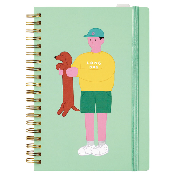 （株）キングジム ヒトトキノート コミックサイズ HN-CR ヒトトキノートＣＲ（ワンコ） HN-CR09