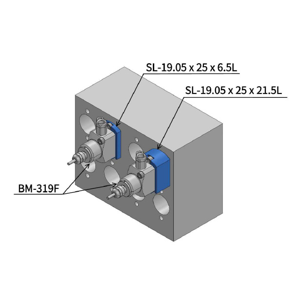 （株）ナカニシ スリーブ SL スリーブ SL-19.05X25X6.5L