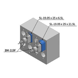 （株）ナカニシ スリーブ SL スリーブ SL-19.05X25X21.5L
