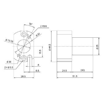 （株）ナカニシ スリーブ SL スリーブ SL-19.05X25X21.5L