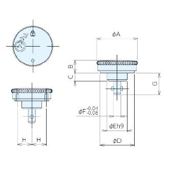 （株）ナベヤ クイックターンクランプ 低頭 QT クイックターンクランプ　低頭 QT08TLS
