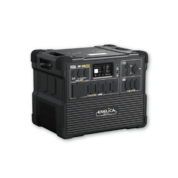 （株）モトユキ グローバルソー ENELICA ポータブル電源 3600W GMP グローバルソーＥＮＥＬＩＣＡポータブル電 GMP-3600