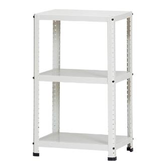 （株）ダイソー CLEラック(60kgタイプ) ＣＬＥラック３段 CLE45375-3 ｼﾛ