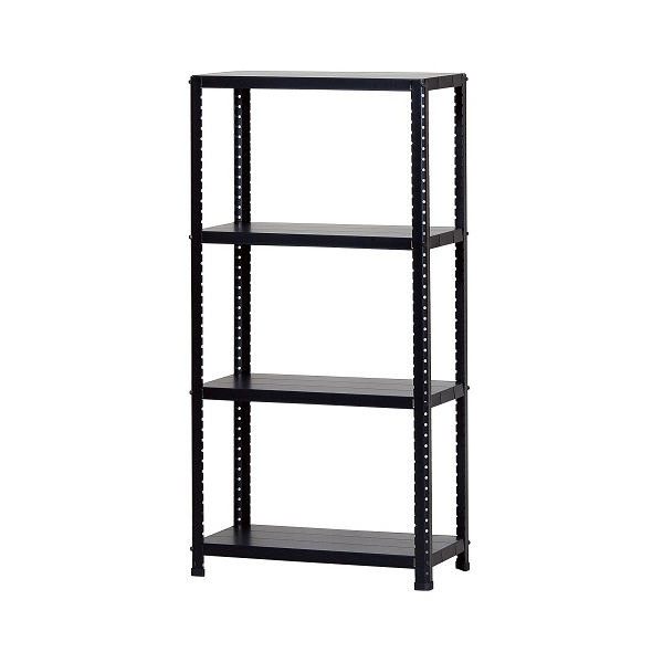 （株）ダイソー CLEラック(60kgタイプ) ＣＬＥラック４段 CLE6312-4 ｸﾛ