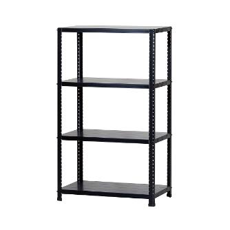 （株）ダイソー CLEラック(60kgタイプ) ＣＬＥラック４段 CLE7412-4 ｸﾛ