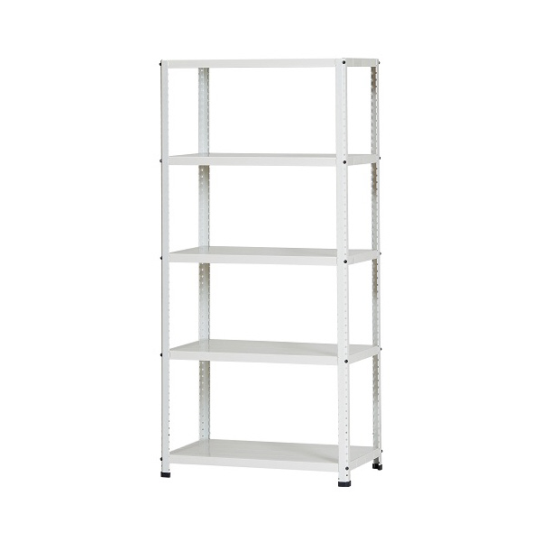 （株）ダイソー CLEラック(60kgタイプ) ＣＬＥラック５段 CLE7415-5 ｼﾛ