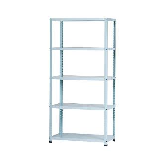 （株）ダイソー JFラック(150kgタイプ) ＪＦラック５段 JF-1 ｱｸｱﾌﾞﾙｰ