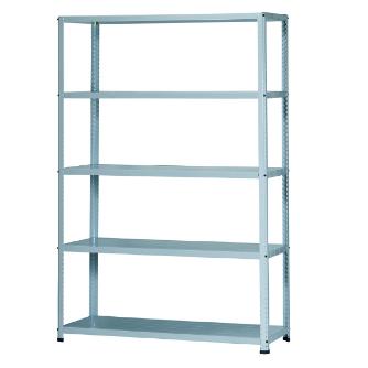 （株）ダイソー JFラック(150kgタイプ) ＪＦラック５段 JF-2 ｱｸｱﾌﾞﾙｰ