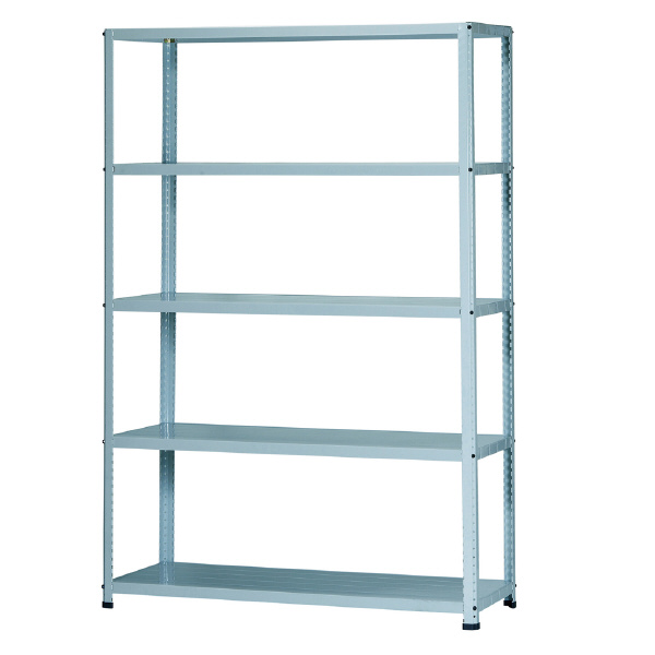 （株）ダイソー JFラック(150kgタイプ) ＪＦラック５段 JF-2 ｱｸｱﾌﾞﾙｰ