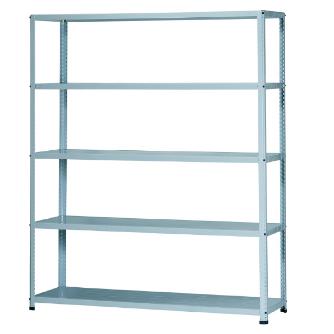 （株）ダイソー JFラック(150kgタイプ) ＪＦラック５段 JF-3 ｱｸｱﾌﾞﾙｰ