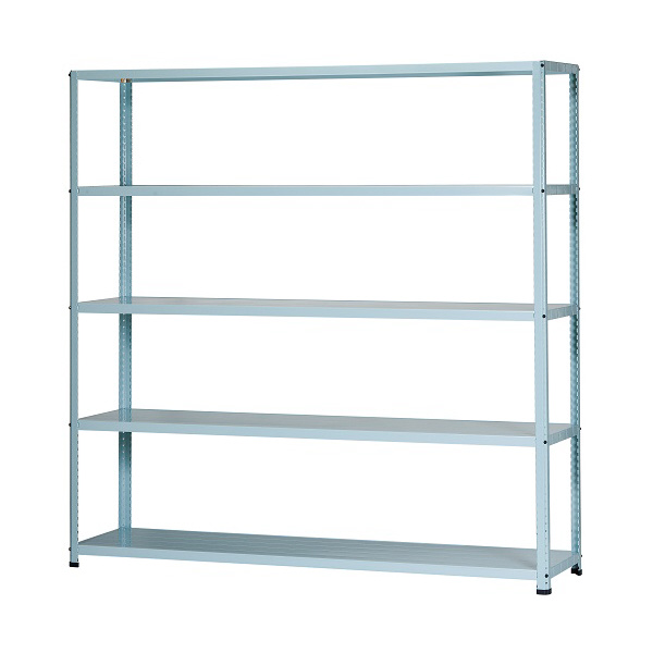 （株）ダイソー JFラック(150kgタイプ) ＪＦラック５段 JF-4 ｱｸｱﾌﾞﾙｰ