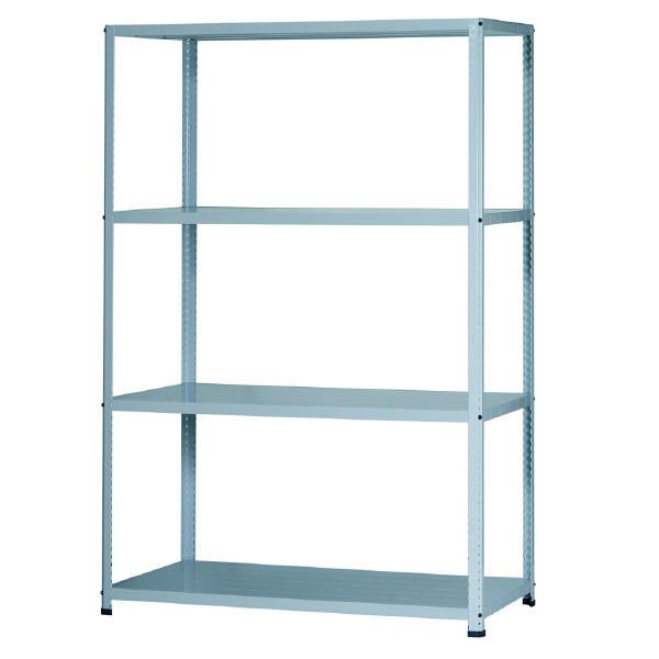 （株）ダイソー JFラック(150kgタイプ) ＪＦラック４段 JF-6 ｱｸｱﾌﾞﾙｰ