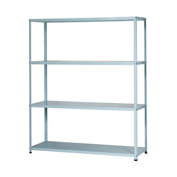 （株）ダイソー JFラック(150kgタイプ) ＪＦラック４段 JF-7 ｱｸｱﾌﾞﾙｰ