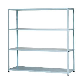 （株）ダイソー JFラック(150kgタイプ) ＪＦラック４段 JF-8 ｱｸｱﾌﾞﾙｰ