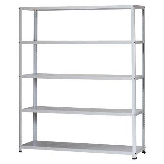 （株）ダイソー JFラック(150kgタイプ) ＪＦラック５段 JF-3 ﾃｸﾉﾎﾜｲﾄ