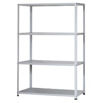 （株）ダイソー JFラック(150kgタイプ) ＪＦラック４段 JF-6 ﾃｸﾉﾎﾜｲﾄ