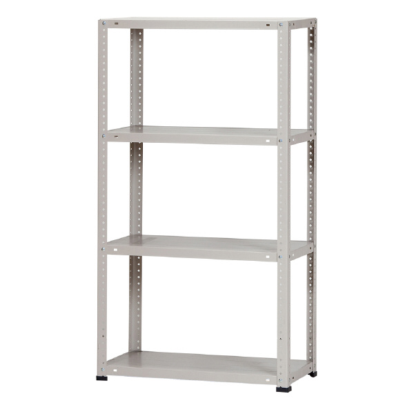 （株）ダイソー LSTラック(70kgタイプ) スタンダードラック４段 LST-7536 4ﾀﾞﾝ ﾍﾞｰｼﾞｭ