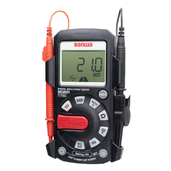 三和電気計器（株） 絶縁抵抗計 MG 絶縁抵抗計 MG601-M