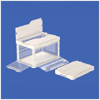 三甲（株） オリコンラック ホームオリコンラック（長短側扉有） 562740-00 51B ﾌﾀﾂｷ ﾎﾜｲﾄ/ﾄｳﾒｲ