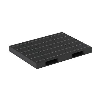 三甲（株） Rタイプパレット パレットＲタイプ 840220-01 R2-1317F ﾌﾞﾗｯｸ