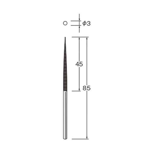 日本精密機械工作（株） レシプロ用コーティングヤスリ P レシプロ用コーティングヤスリ丸荒目 P3304