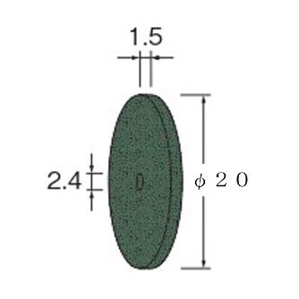 日本精密機械工作（株） ホイール型ポリッシャーサンダー S ホイール型ポリッシャーサンダー　φ２０ S2632