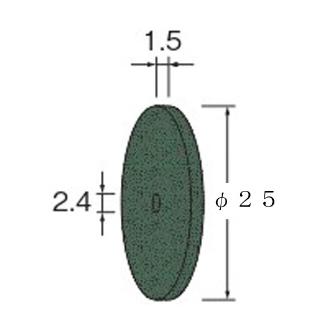 日本精密機械工作（株） ホイール型ポリッシャーサンダー S ホイール型ポリッシャーサンダー　φ２５ S2641
