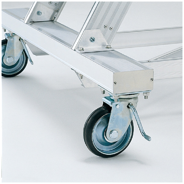 （株）ピカコーポレイション アルミ製移動式作業台 DWS-D-BTF アルミ製移動式作業台 DWS-D240BTF