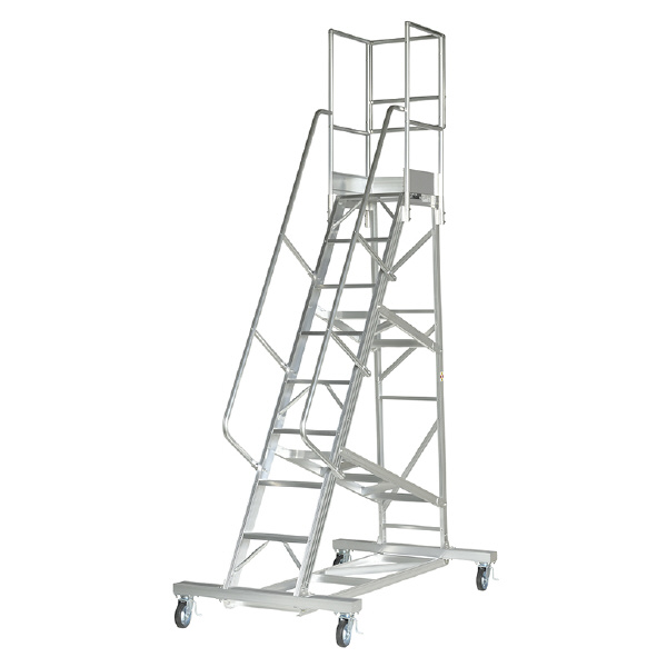 （株）ピカコーポレイション アルミ製移動式作業台 DWS-D-BTF アルミ製移動式作業台 DWS-D270BTF