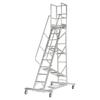 （株）ピカコーポレイション アルミ製移動式作業台 DWS-D-BTF アルミ製移動式作業台 DWS-D300BTF