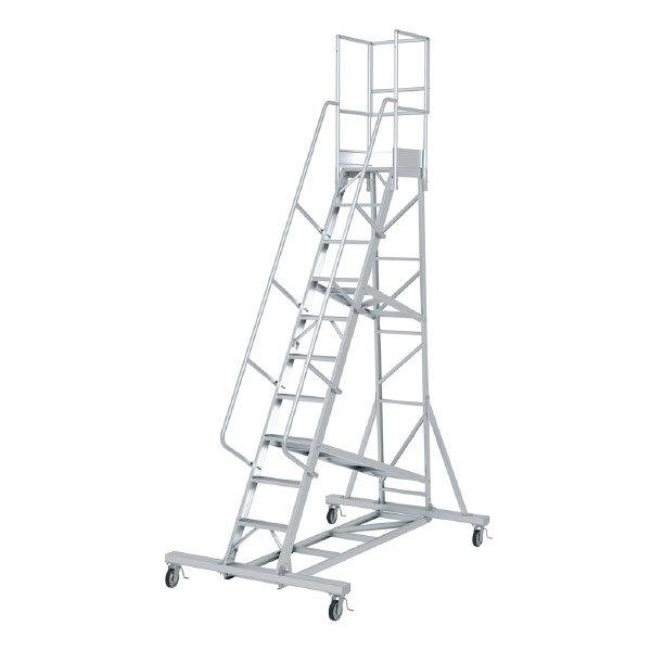 （株）ピカコーポレイション アルミ製移動式作業台 DWS-D-BTF アルミ製移動式作業台 DWS-D330BTF