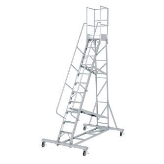 （株）ピカコーポレイション アルミ製移動式作業台 DWS-D-BTF アルミ製移動式作業台 DWS-D360BTF