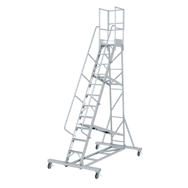 （株）ピカコーポレイション アルミ製移動式作業台 DWS-D-BTF アルミ製移動式作業台 DWS-D360BTF