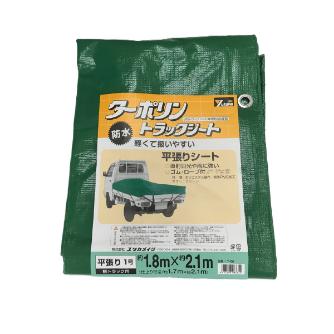 （株）ユタカメイク トラックシート ポリエステルターポリンシート トラックシート　ターポリン（緑） T-G1