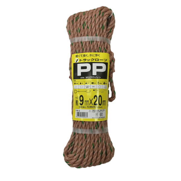 （株）ユタカメイク PPトラックロープ(シュリンク) ＰＰトラックロープ TRP-2