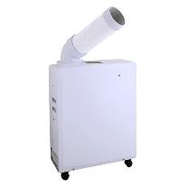 （株）スイデン ポータブルスポットエアコン(白色)