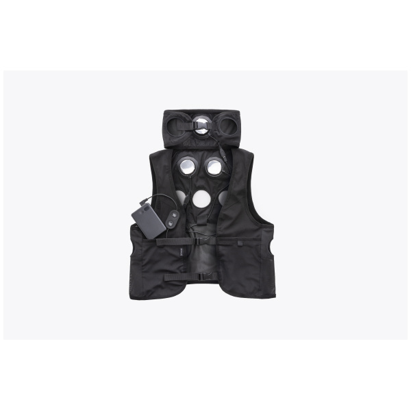 アイトス（株） 12穴式3点ペルチェベスト Y8157-010-F １２穴式３点ペルチェベスト Y8157-010-F ﾌﾞﾗｯｸ