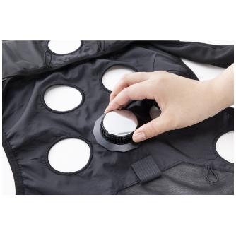 アイトス（株） 12穴式6点ペルチェベスト Y8158-010-F １２穴式６点ペルチェベスト Y8158-010-F ﾌﾞﾗｯｸ