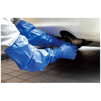 ショーワグローブ（株） 腕カバー付 耐油ビニローブ NO695 腕カバー付耐油ビニローブ　ＬＬサイズ NO695-LL