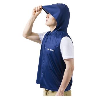 日本シグマックス（株） アイシングギアフード付き 冷感ベスト フリー アイシングギアフード付き冷感ベストフリー 567601