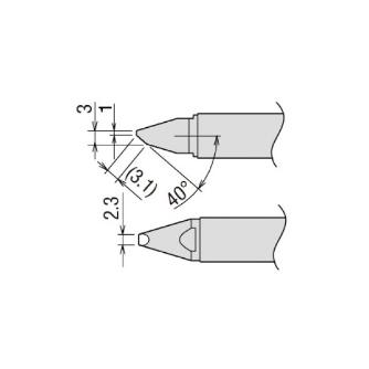 太洋電機産業（株） 交換こて先 FA-30HRT 交換こて先 FA-30HRT-3PC